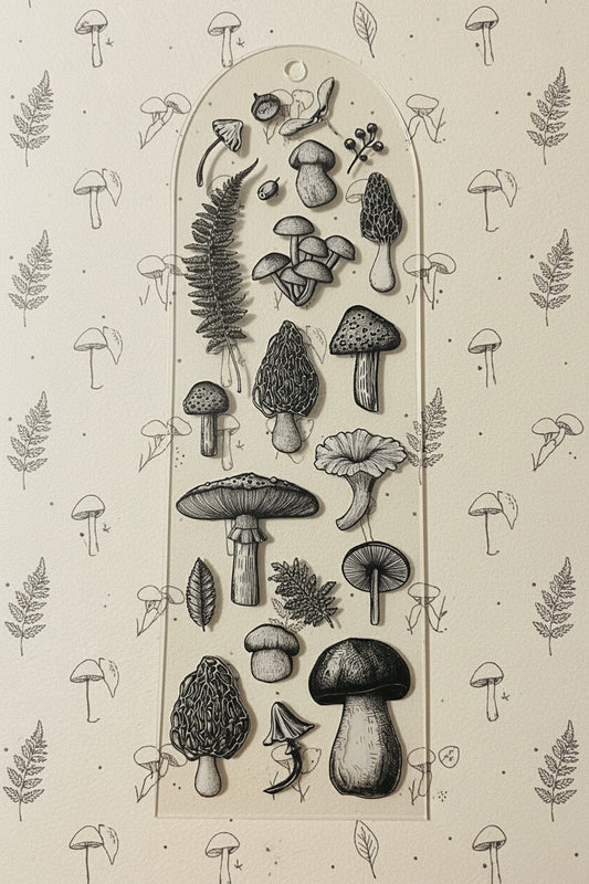 Forest Fungi Bookmark